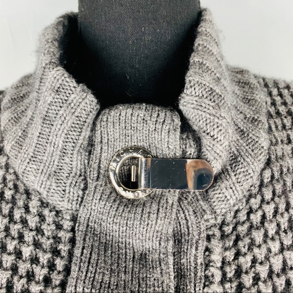 Michael Michael Kors Knit Cardigan Gray Women SM - Picture 3 of 7